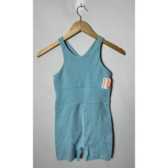 FP Movement Runsie Womens XS/S Cascade Turquoise Sleeveless Racerback One Piece - Picture 1 of 6